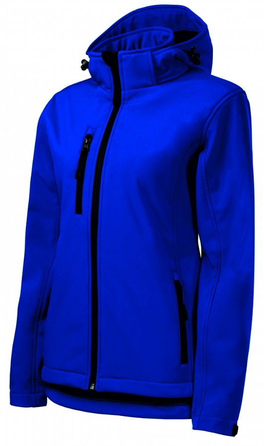 Dámská bunda softshellová Performance 521 s kapucí královská modrá vel. L - Obrázek Dámská bunda softshellová Performance 521 s kapucí královská modrá vel. L - Obrázek